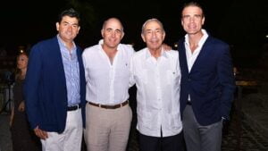 Daniel Hernández, Fabricio Schettini, Alfonso Paniagua y Rafael Torres.