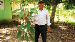 Ing. Agrom. Julio Santana, supervisor regional del Cacao.
