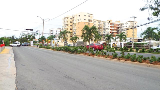 Avenida Caamaño de La Romana.