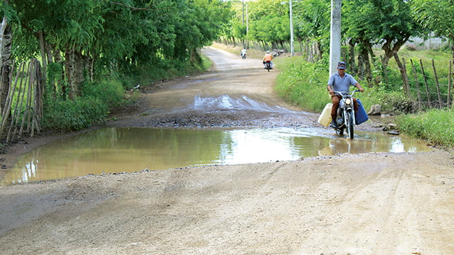 Camino vecinal que va al sector San Pedro.