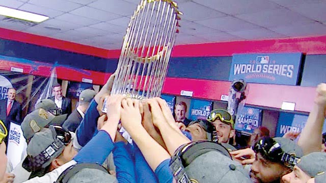 Los Cachorros de Chicago, campeones de la temporada 2016.