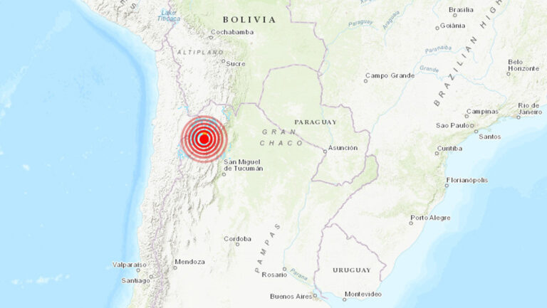 Terremoto de magnitud 6,1 sacude Argentina