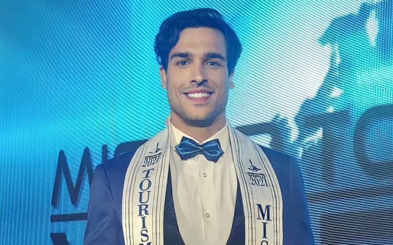 Modelo dominicano gana certamen Mister Tourism World 2021