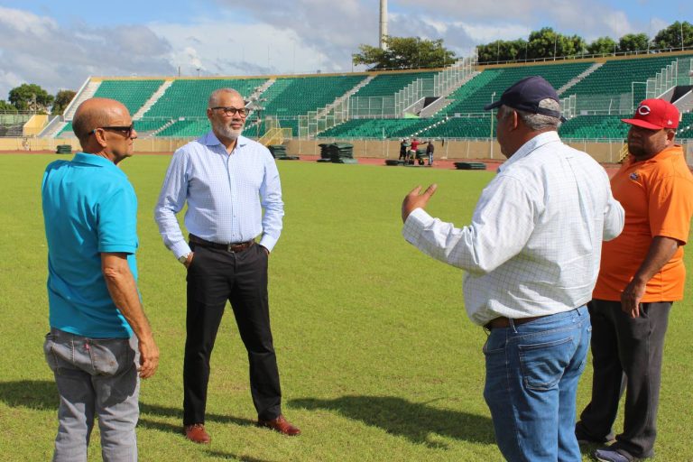 Refacción del gramado del Félix Sánchez está en marcha