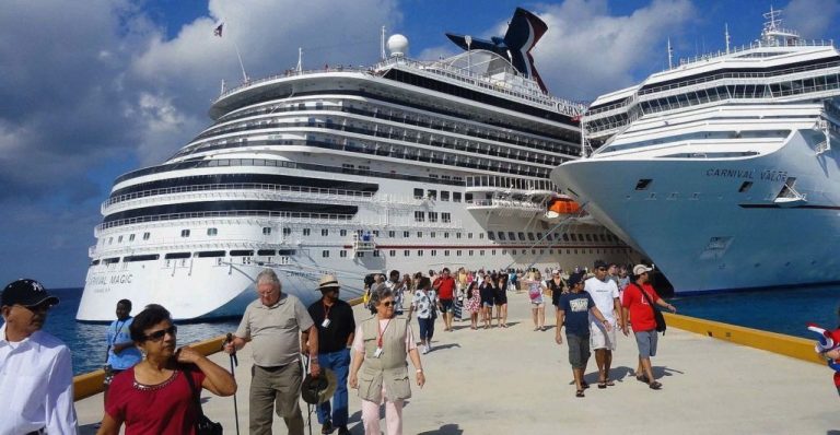 Turismo de cruceros ha incrementado 20 en comparación al año 2019