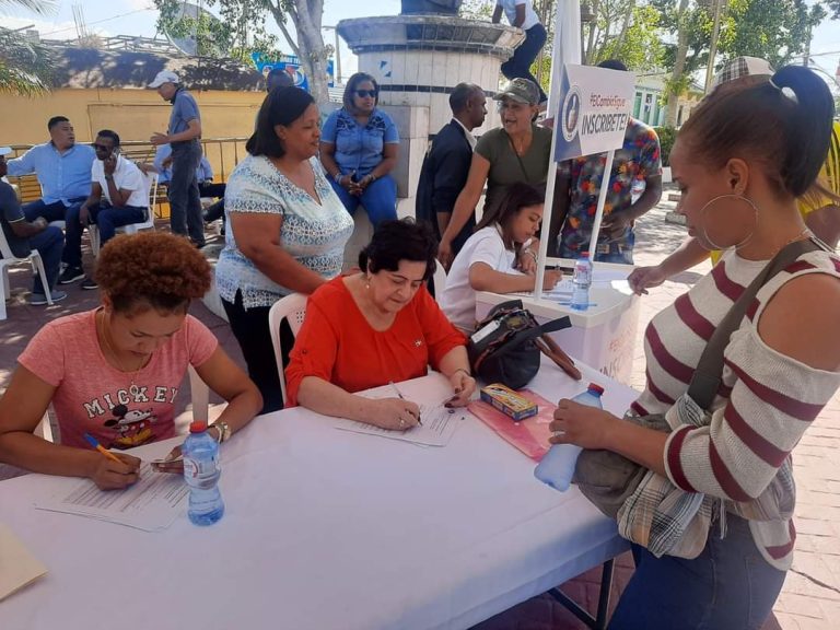 PRM realiza jornada para inscribir nuevos miembros en El Seibo