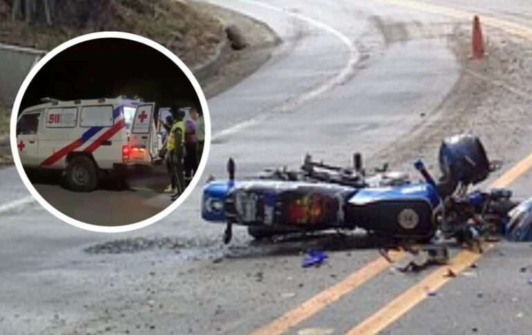 Fallece mujer en accidente de tránsito en San Pedro de Macoris; otra resulta herida