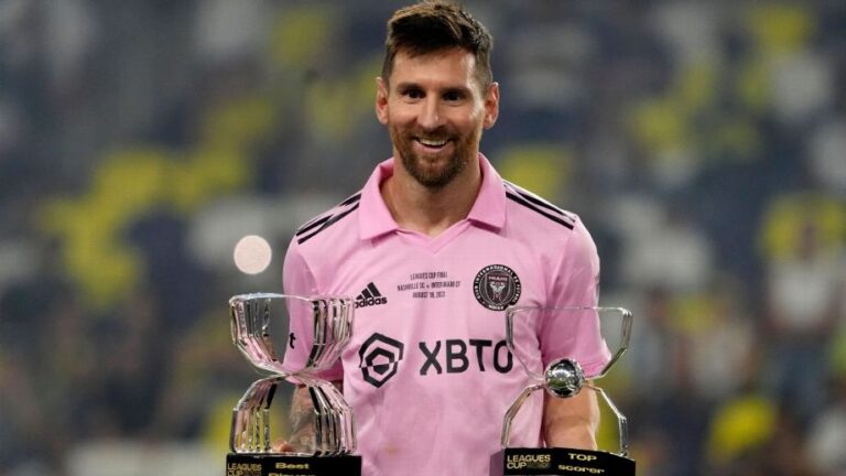 Leo Messi, candidato a debutante del año en la MLS