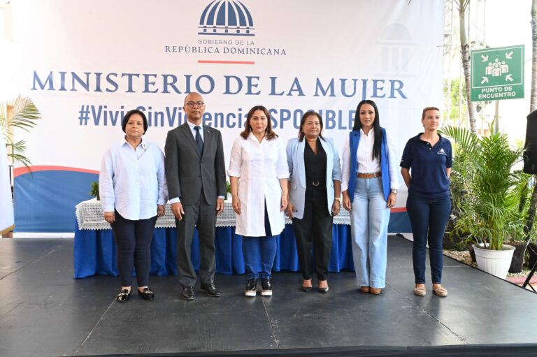 Ministerio de la Mujer recorrerá 31 provincias y el Distrito Nacional por tercer año la jornada “Vivir sin Violencia es Posible”