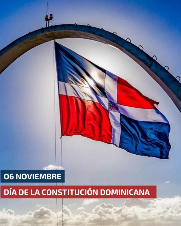 ¡Hoy es Día de la Constitución Dominicana!